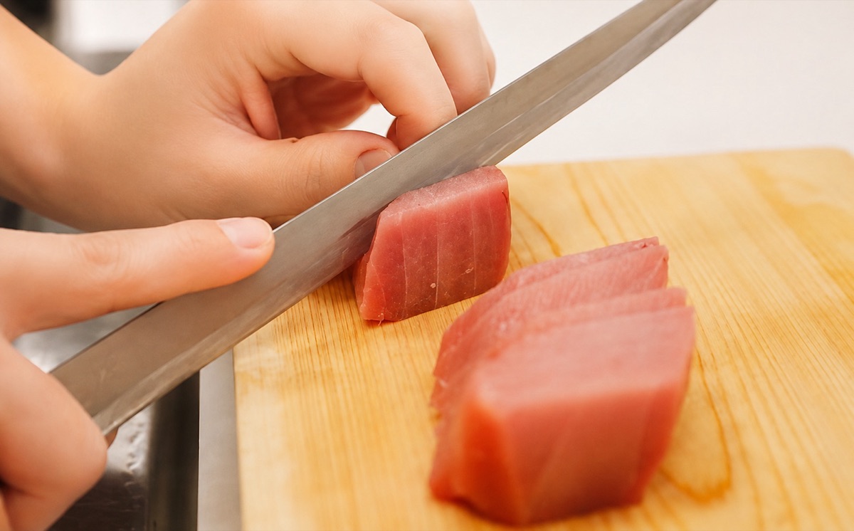 Premium Japanese tuna sourced from central wholesale market