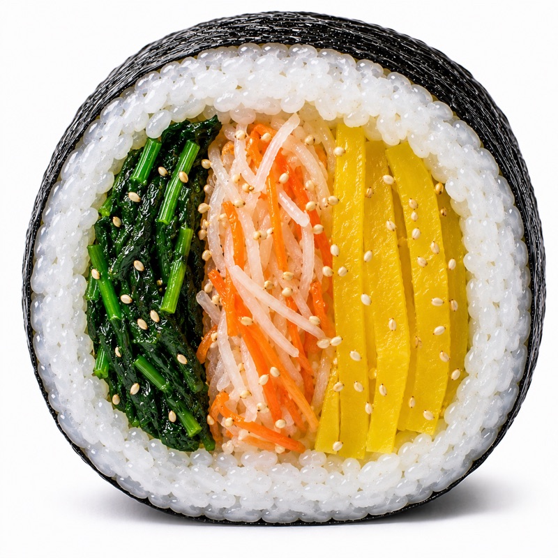 Korean-Style Kimbap
